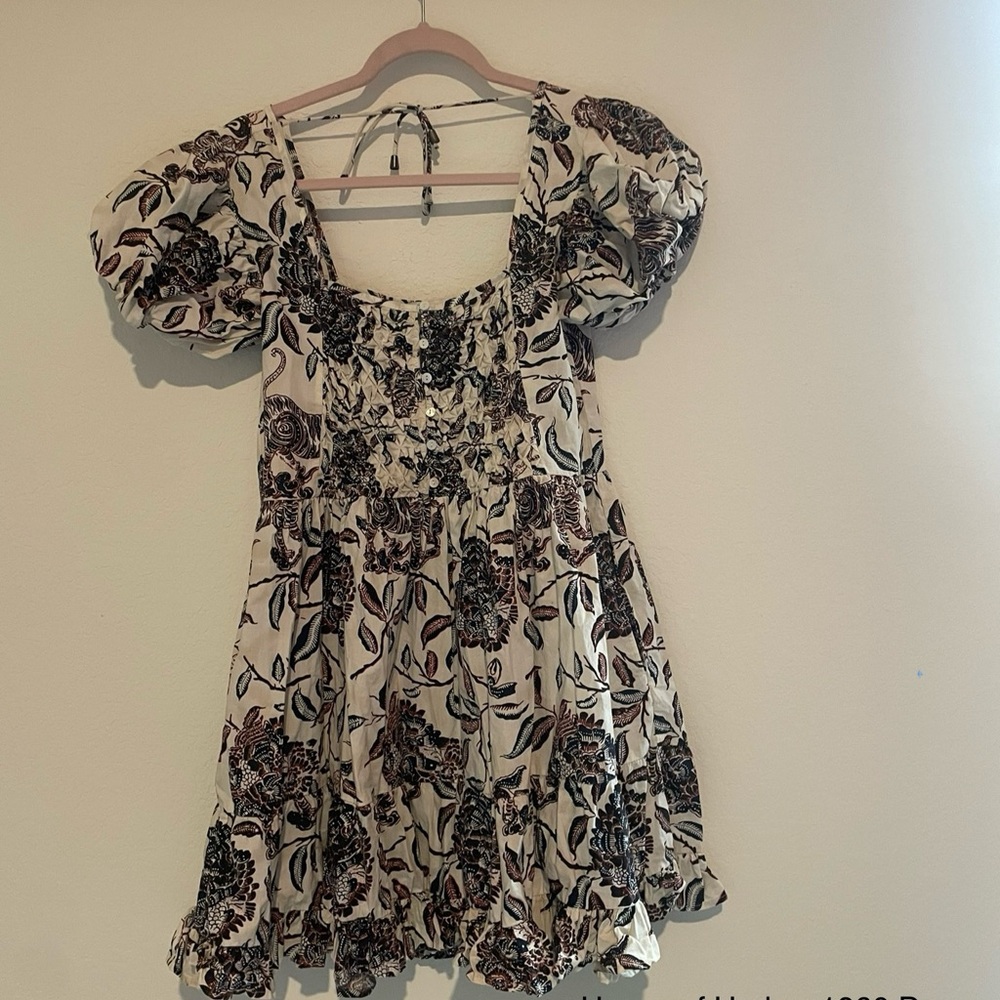 NWT House of Harlow 1960 Ruffle Tiered Mini Dress Size S